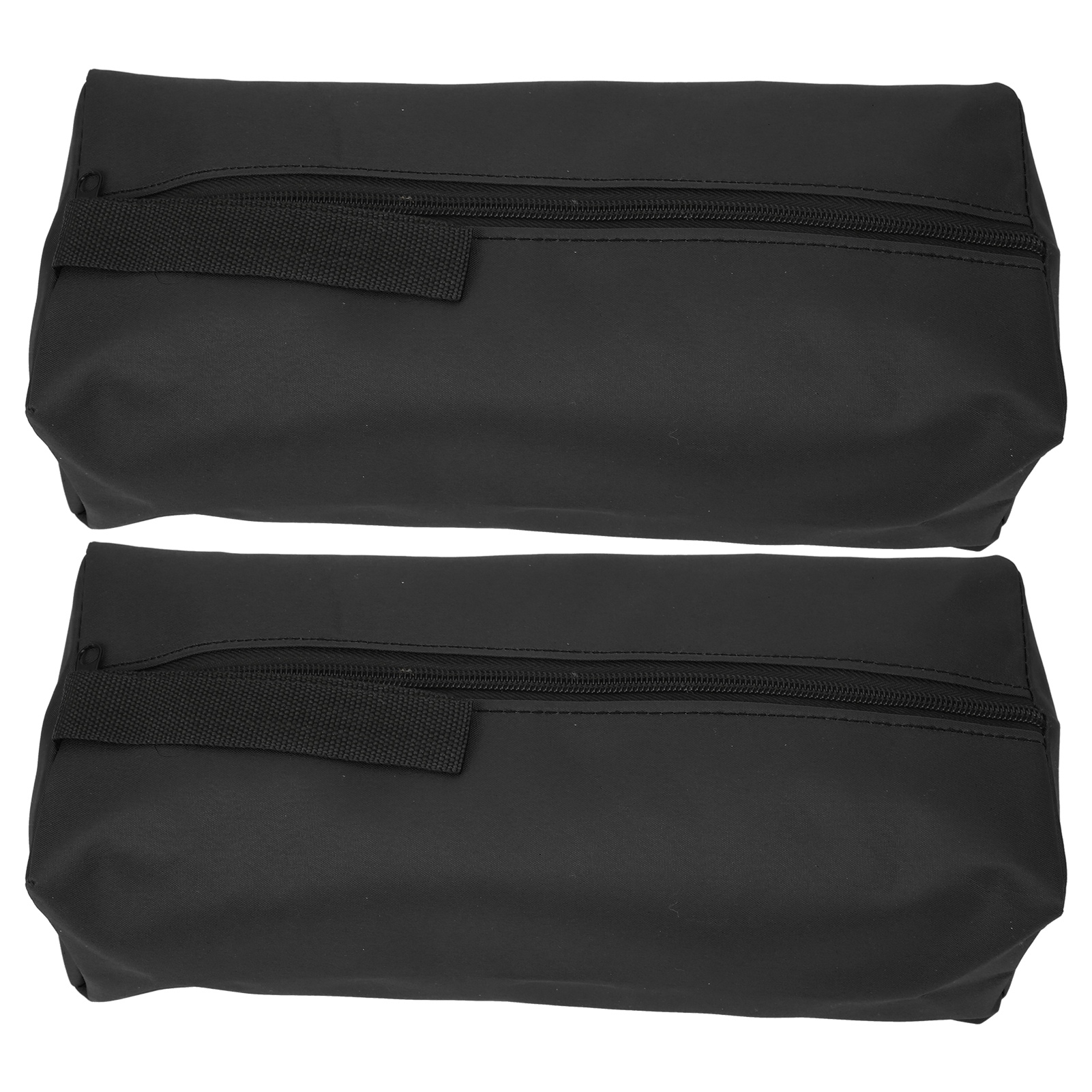 Pochette à outils à fermeture éclair en polyester 600D, 30 x 10 x 10 cm, lot de 2
