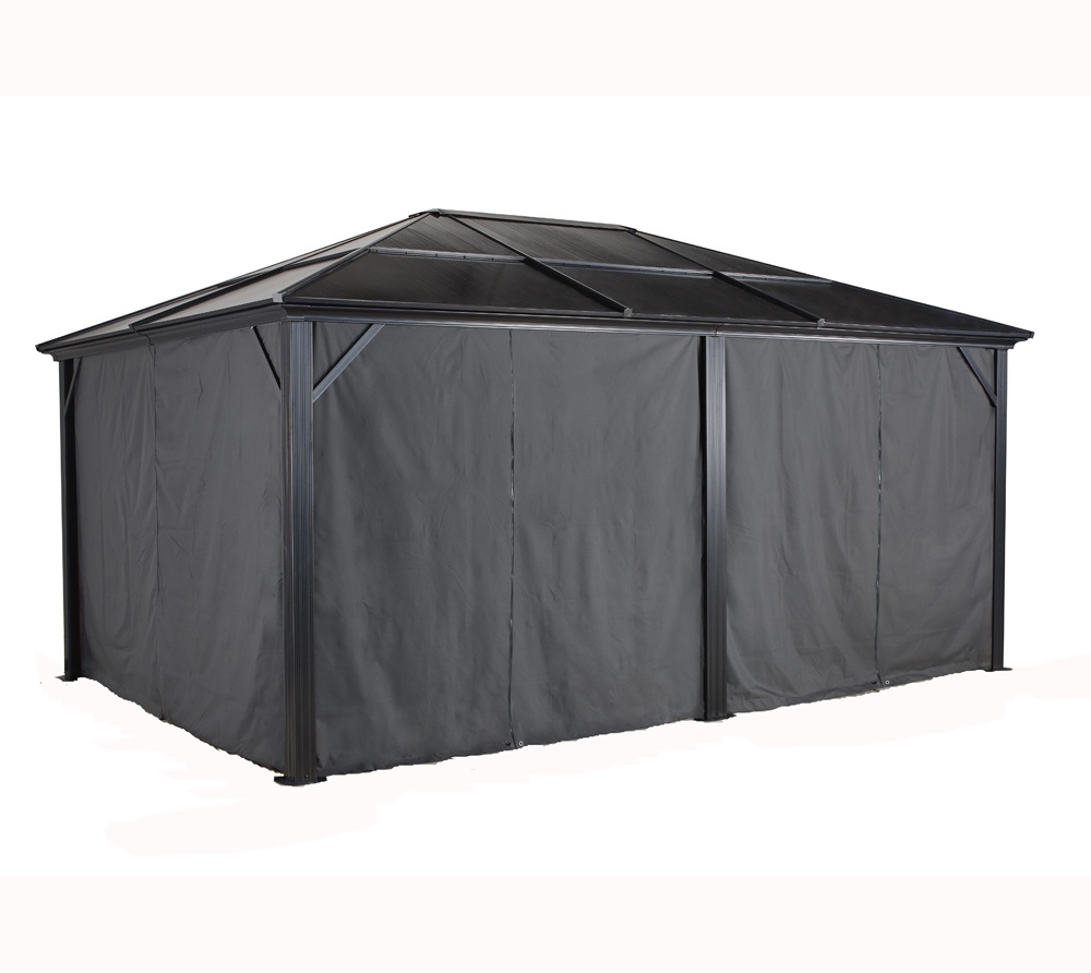 Sojag Grau Pavillonseitenteil "Meridien", B:1.700cm, Polyester, Pavillonseitenteile - Image 5
