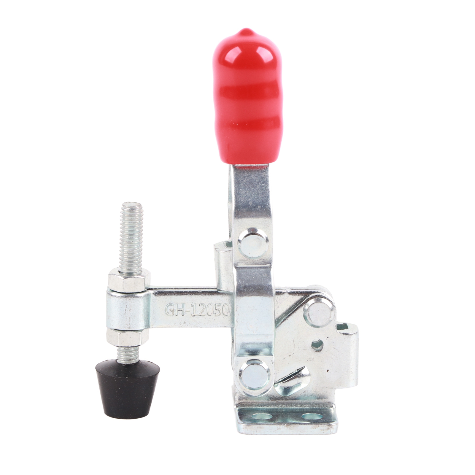 Pince à genouillère verticale à dégagement rapide, force 150 kg, fer et plastique, 1 pièce