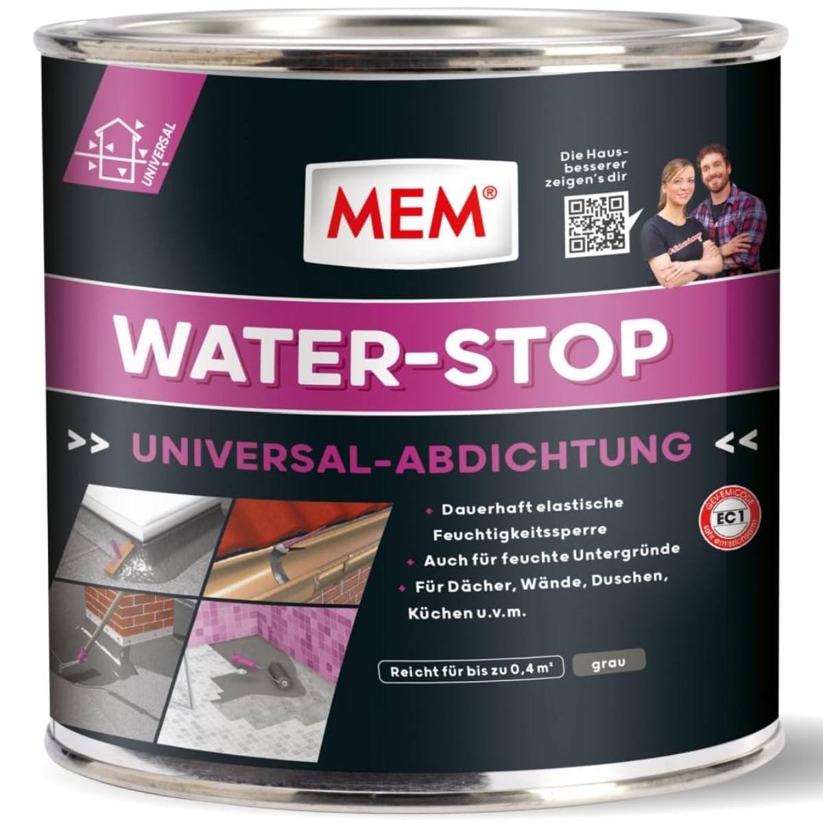 Mem Water Stop 1 Kg Dose Universalabdichtung
