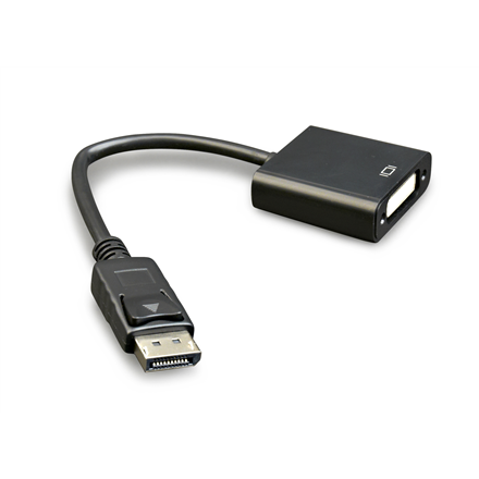 Gembird Schwarz Adaptér Displayport V.1 (M) Na Dual Link Dvi (F) 0.1M Kábel, Čierny