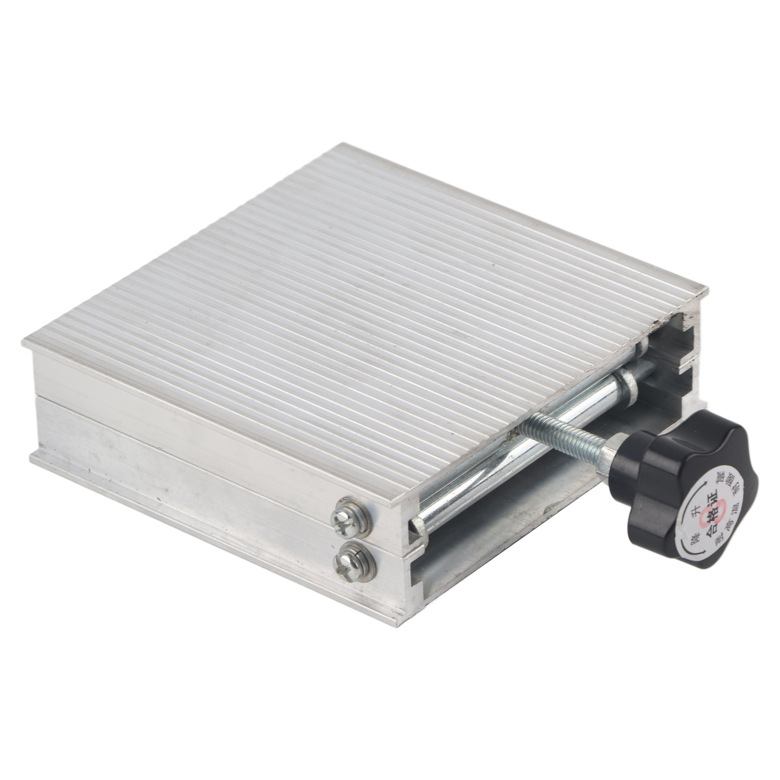 Plateforme élévatrice de laboratoire 100 x 100 mm en alliage d'aluminium, charge 5 kg, réglage manuel