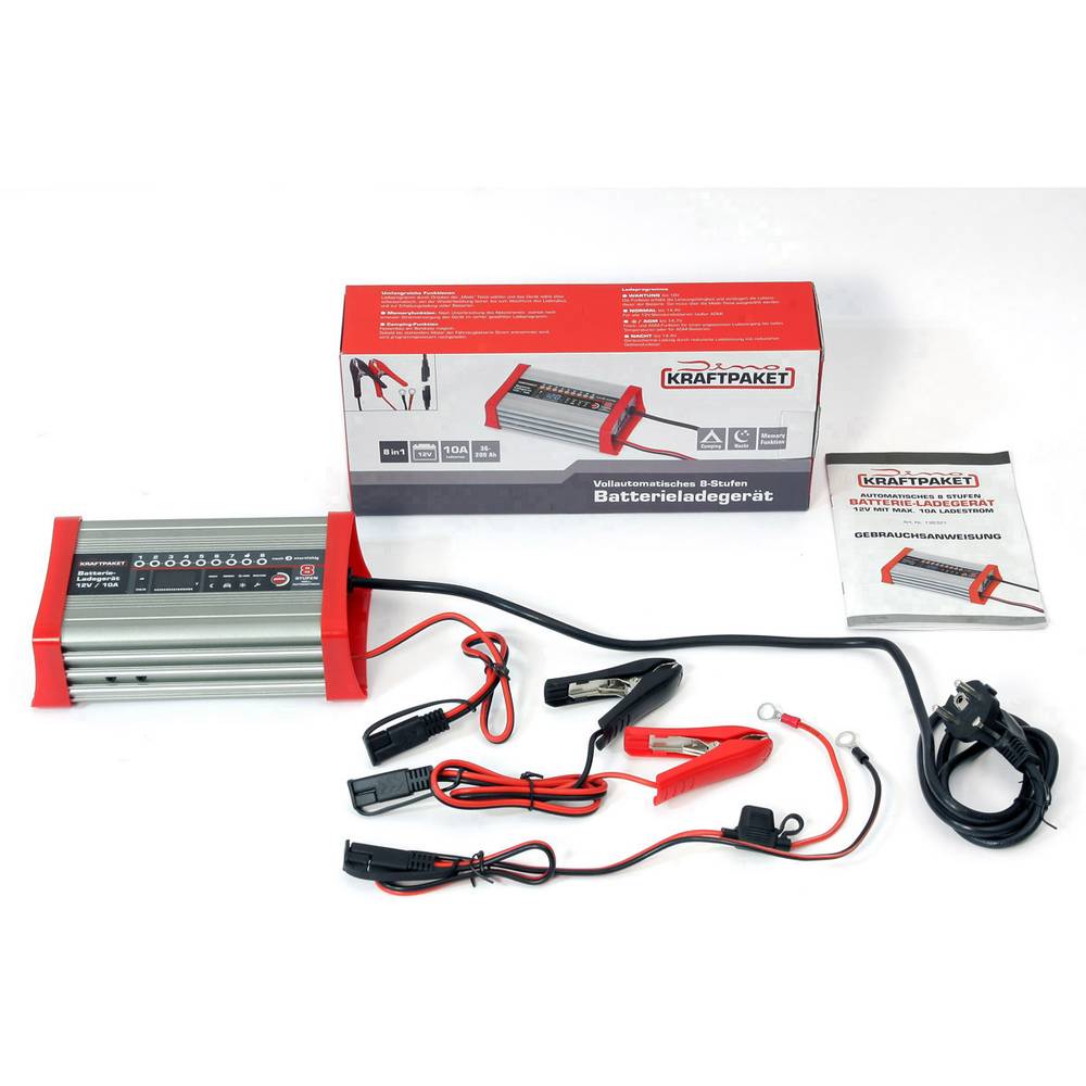 Dino Kraftpaket 136321 Caricatore Automatico 12 V 10 A