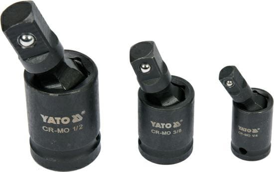 Kraft Kugelgelenk Kardangelenk Set 1/2"" 3/8"" 1/4"" Schlagschrauber Gelenk Adapter - Bild 6