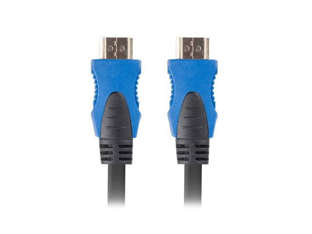 Lanberg Schwarz Hdmi-Kabel Male/Male V2.0 Cu 4K 1M