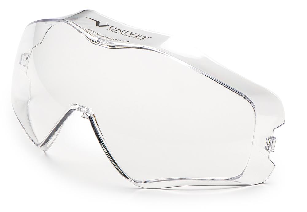 Univet Transparent Ersatzscheibe Für Brille 6X3