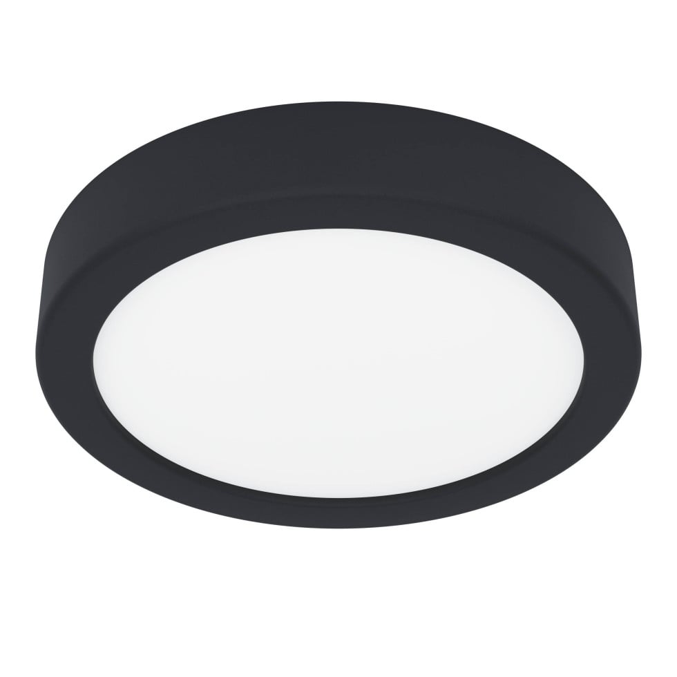 Eglo Led Deckenleuchte Fueva 6 Schwarz Ø 17 X 3 Cm Warmweiß-kaltweiß