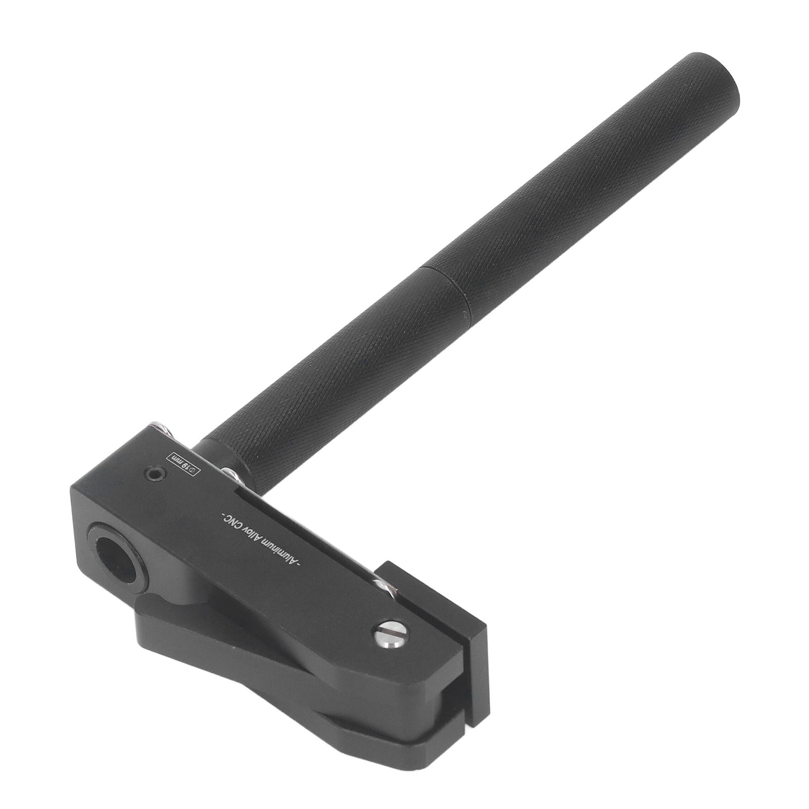 Serre-joint à dégagement rapide pour établi, réglable 3 positions, alliage d'aluminium et inox, lot de 2