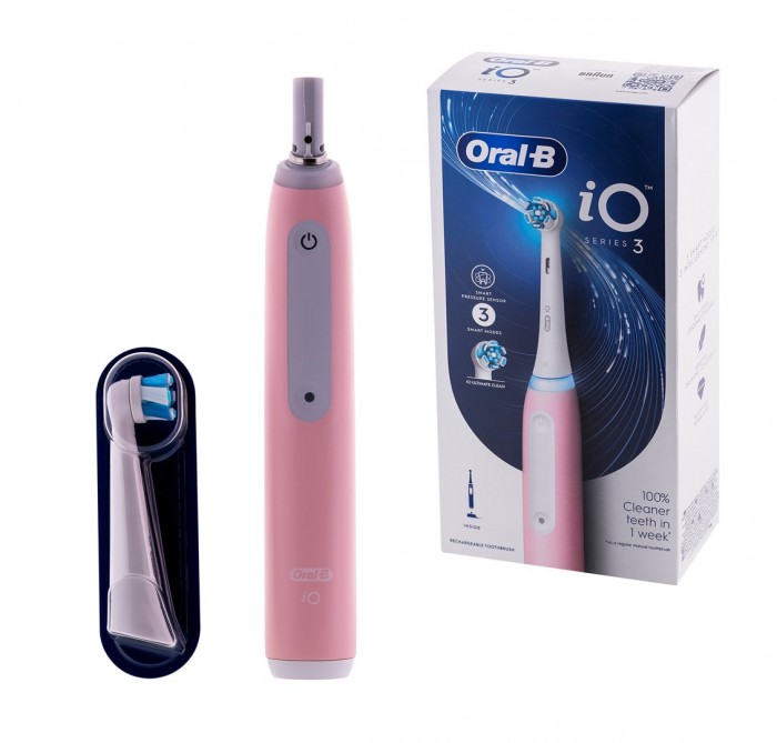 Joom Oral-B Rosa Io 3 Elektrische Zahnbürste 3 Reinigungsmodi - Bild 7
