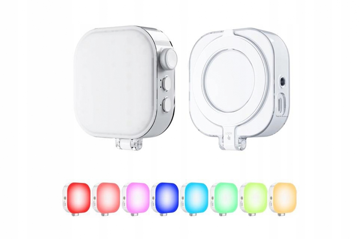 Oem Weiß Telesin Magnetische Mini-Handylampe (Mit Batterie)