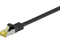 Microconnect Schwarz 10 M Cat7 S/Ftp