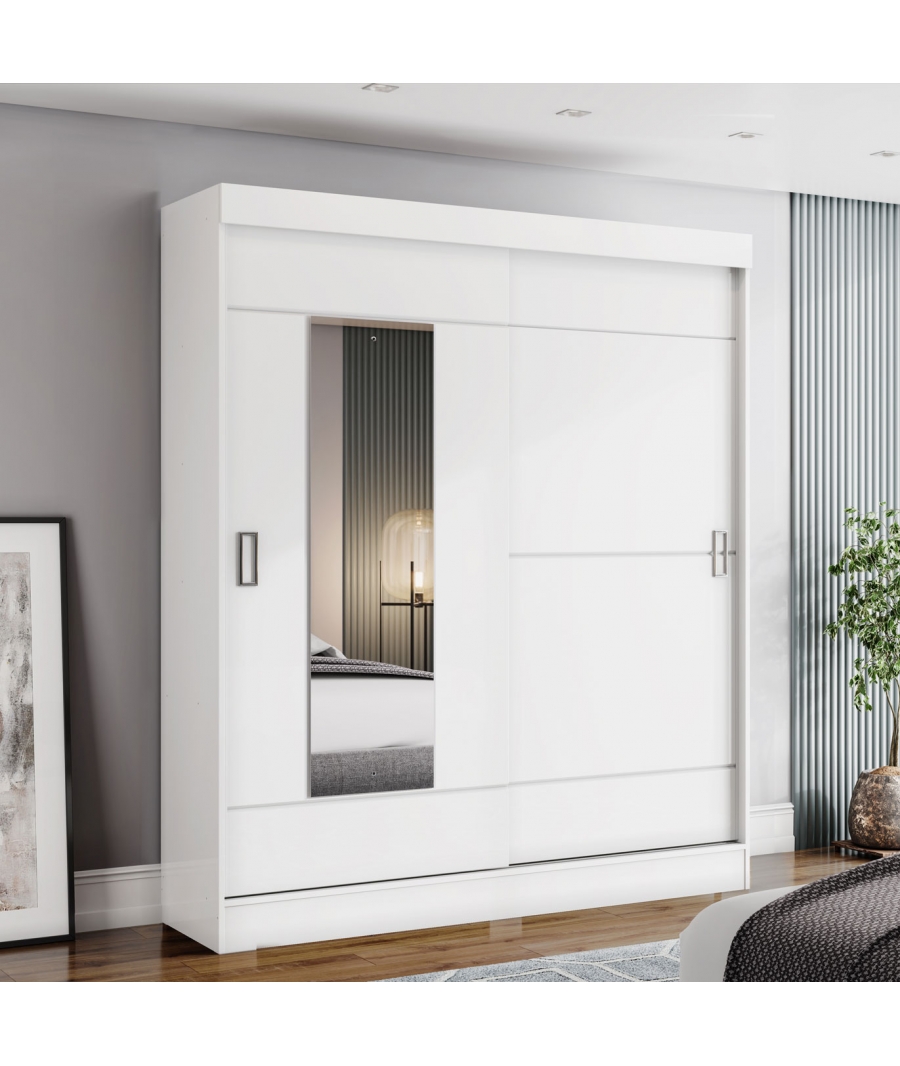 Befara – Armoire Avec Tiroirs 163x48,5x200 Cm – Mélamine Haute