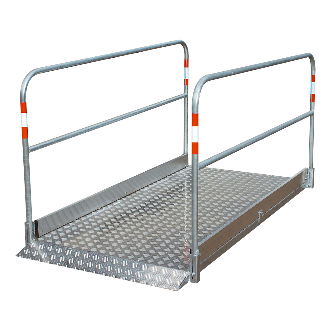 Schake Grabenbrücke Aus Aluminium 5,0M Lang, 1,3M Breit 4250384742102