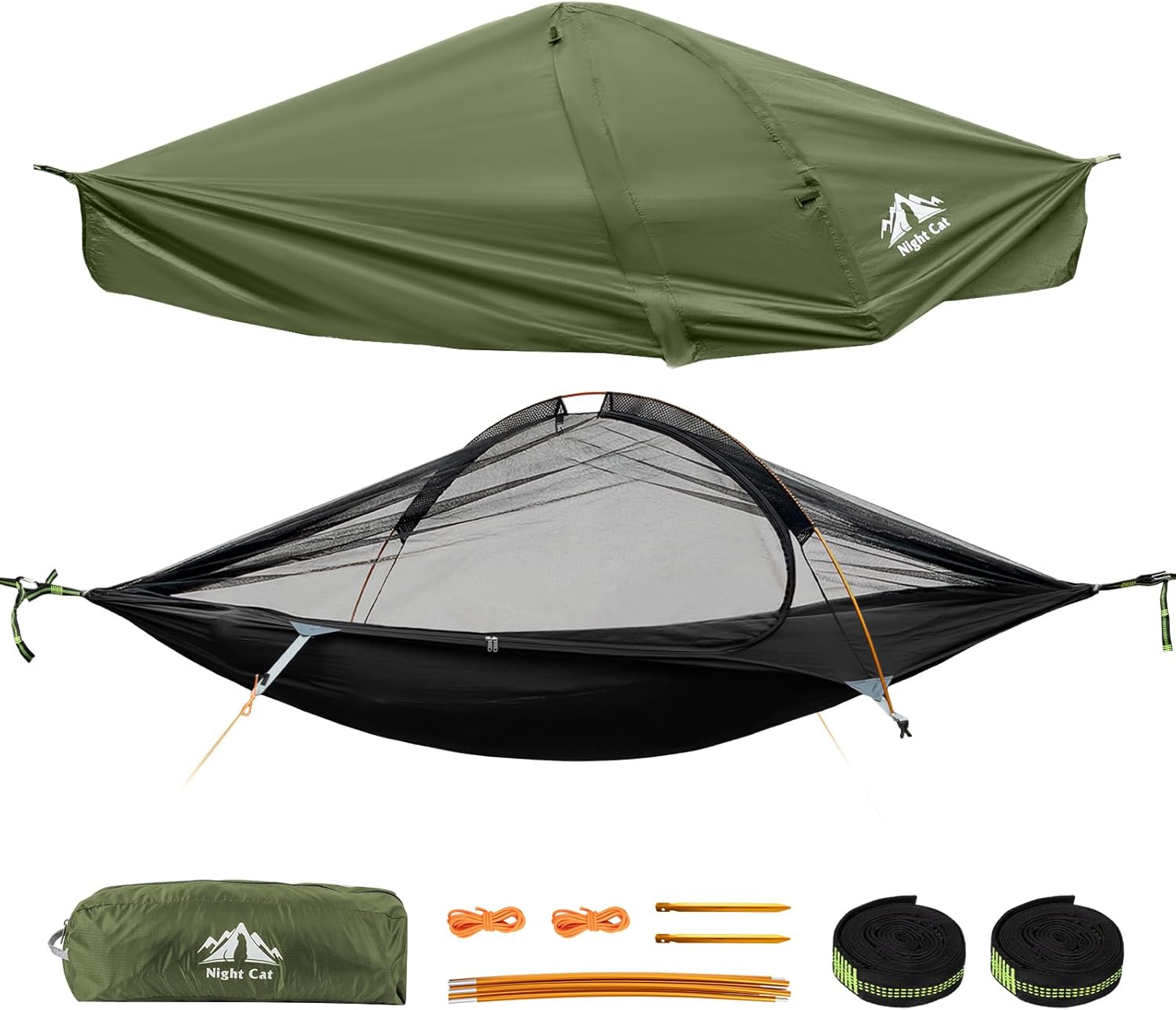 Hamac D'Extérieur Night Cat Avec Moustiquaire : Tente Hamac De Camping
