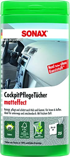 Sonax Grün Fahrzeugreinigung Zubehör, Kunststoff-Pflege-Tã¼Cher Sm - Image 4