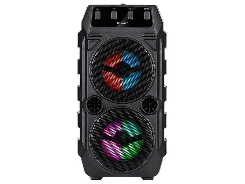 Tracer TRAGLO46612 Tragbarer Lautsprecher Tragbarer Stereo-Lautsprecher (6 h), Bluetooth Lautsprecher, Schwarz - Bild 3