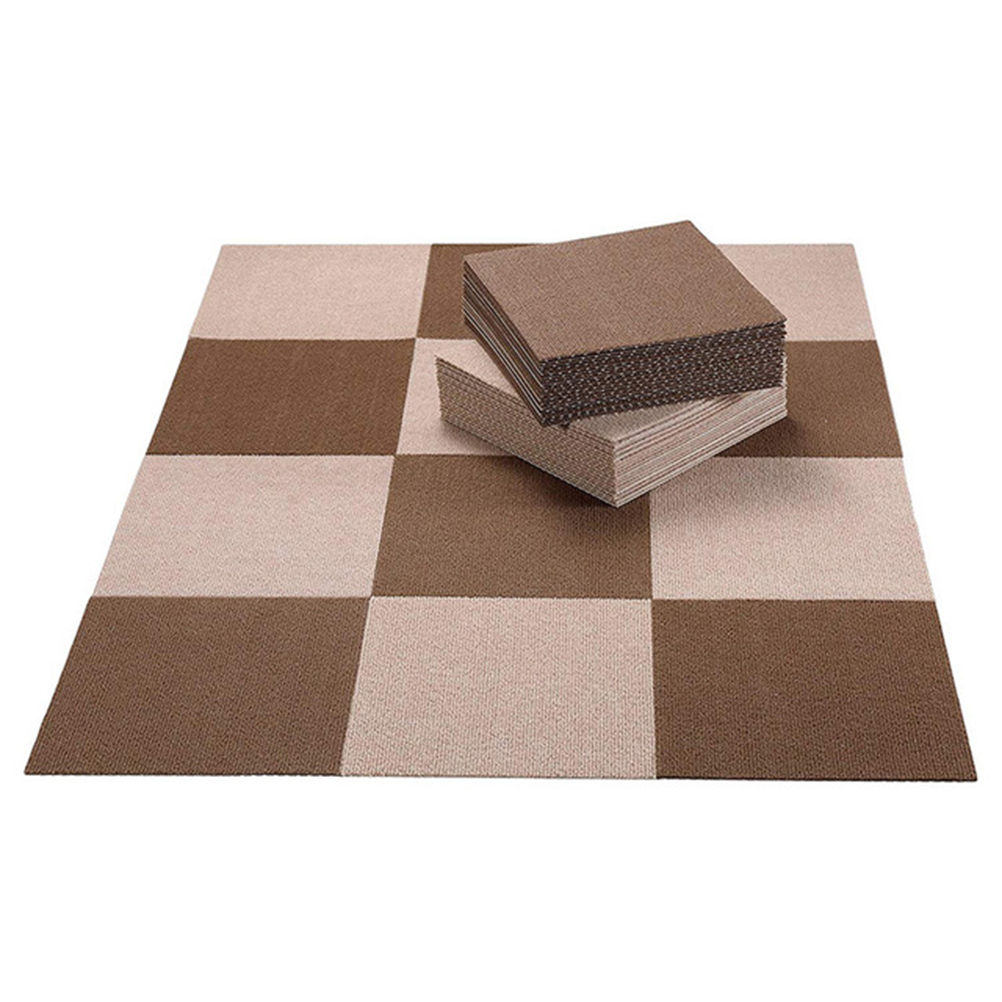Tapis de sol autocollant antidérapant 30x30 cm, protection contre l'usure, lot pour salon, bureau et salle à manger