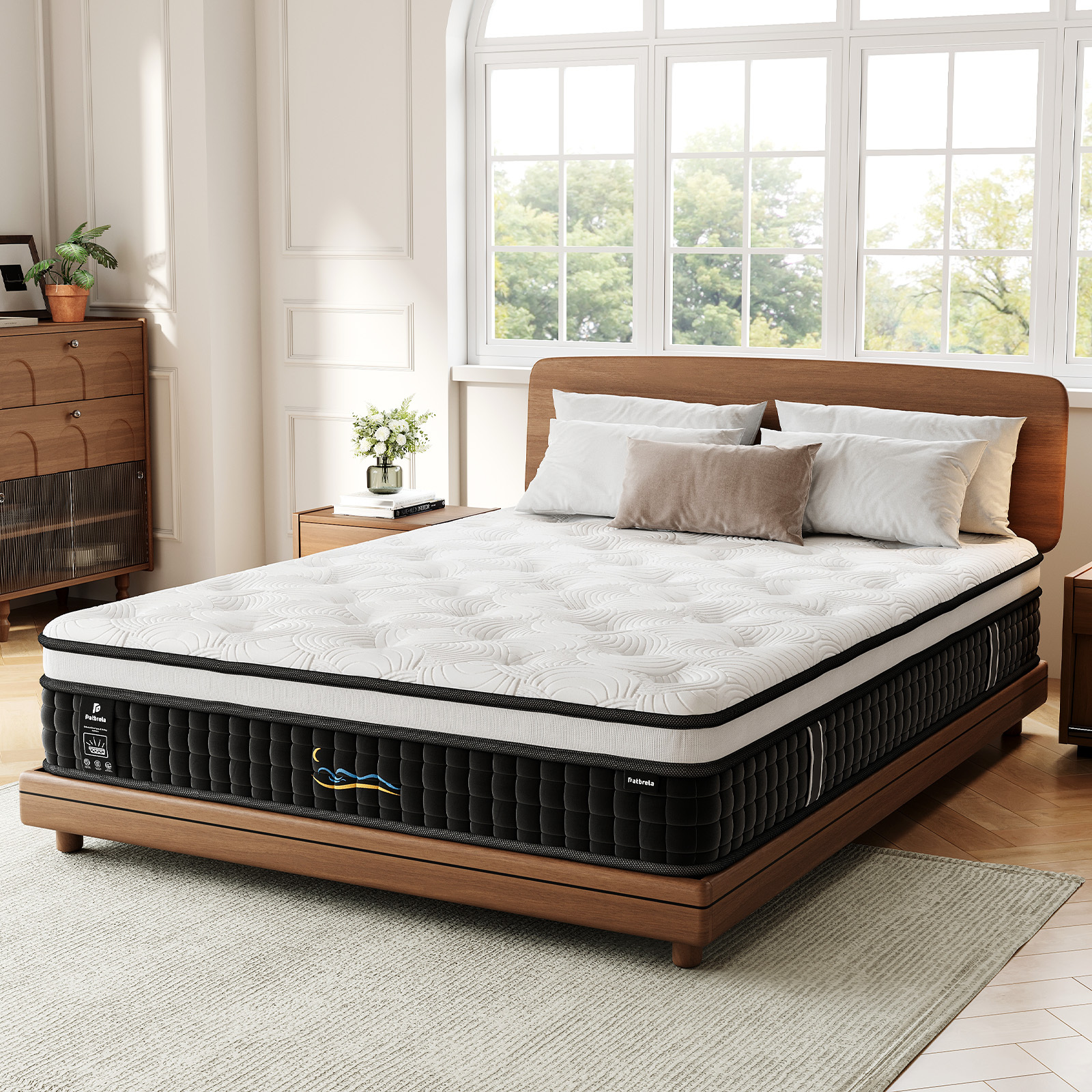 Matelas 90x190cm - Épaisseur 26 Cm - 7 Zones De Confort En