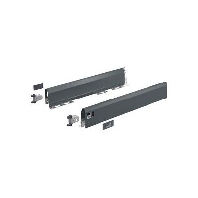 Arcitech Set Per Cassetto H.126 Mm L.450 Mm Antracite 9150496 Hettich