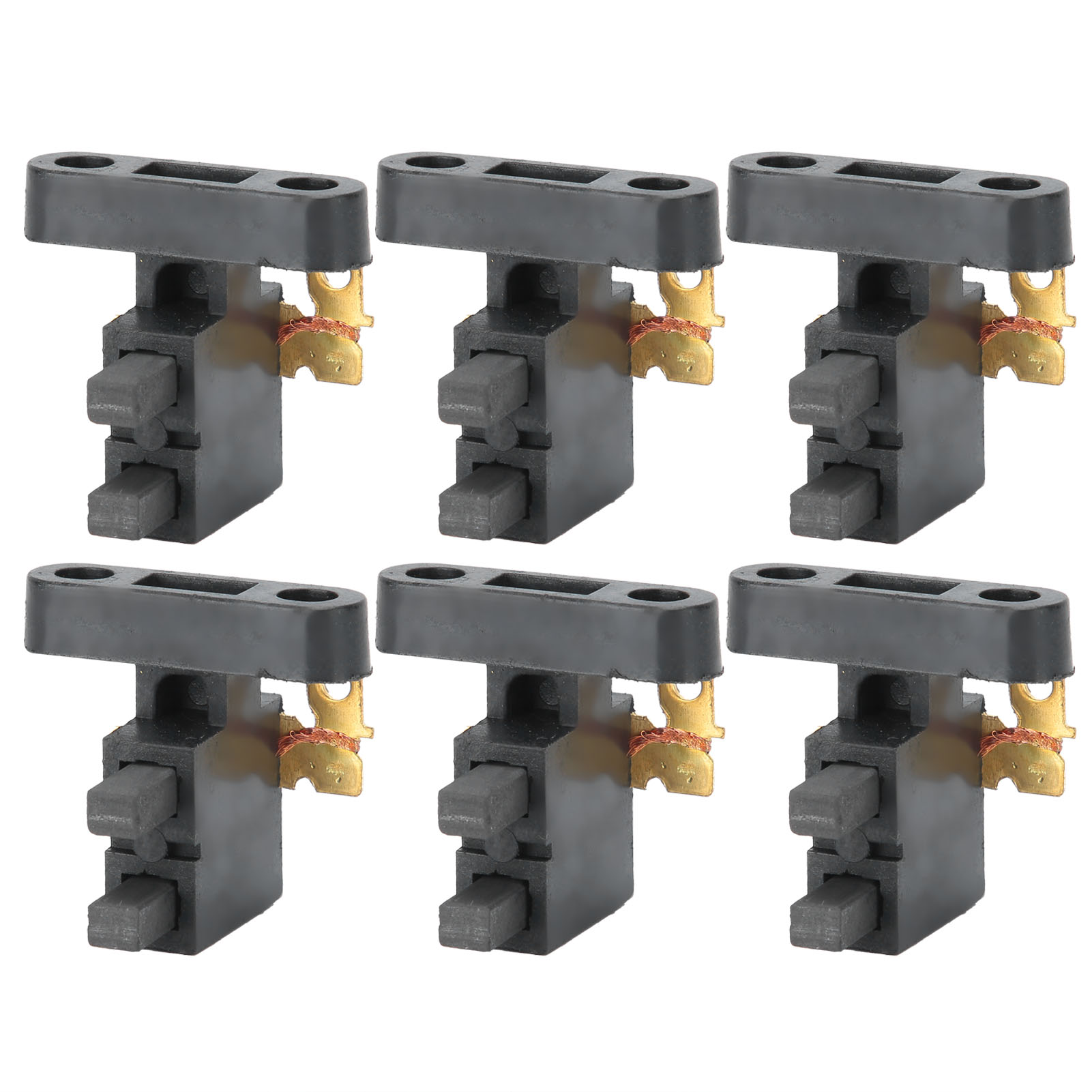 Porte-balais en carbone pour générateur 188F/190F, 5-8 kW, plastique et cuivre, lot de 10