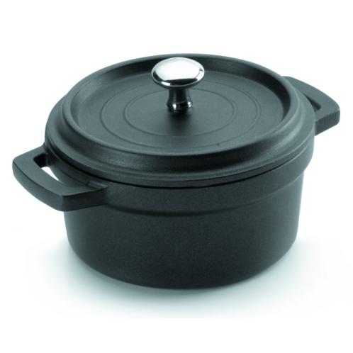 Lacor Schwarz D.24 Cm, Pfanne + Kochtopf, - Image 3