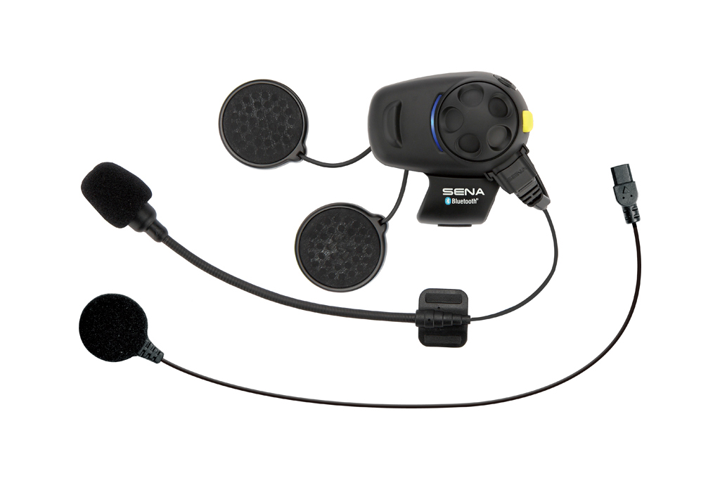 Sena Schwarz Smh5fm Bluetooth 3.0 Gegensprechanlage Mit Fm-Radio, 700 Mhz, 2 Mikrofonen - Bild 7