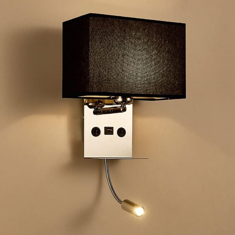 Applique Murale Intérieure Avec Flexible Led Liseuse