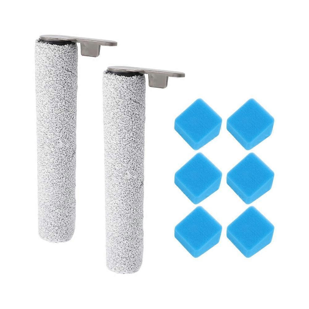 Kit de 8 pièces pour autolaveuse ED12 Pro, brosse principale, rouleau et éponge