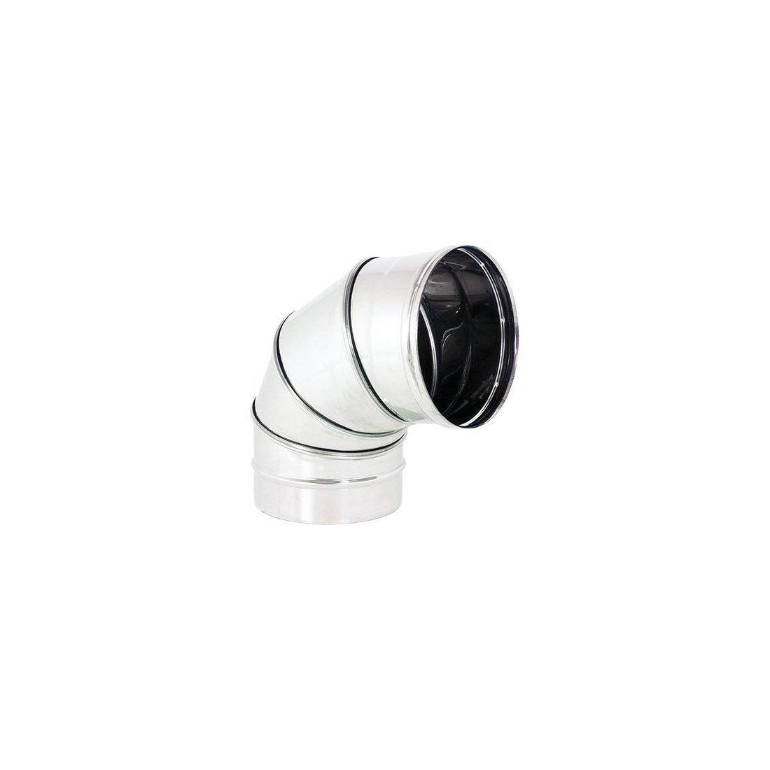 Gomito Inox Aisi 316 90 Girevole Tubi Cm 8