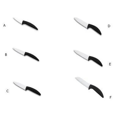 Lacor Schwarz Küchenmesser Ceramic Knife 15 Cm Leicht Scharf