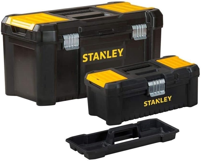 Stanley Schwarz Werkzeugkästensatz Essential 19'', 12,5'' - S/75-772-1