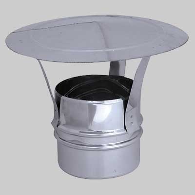Cappello Cinese Monoparete Acciaio Inox Aisi 304 �140 Europrofil EUROPROFIL