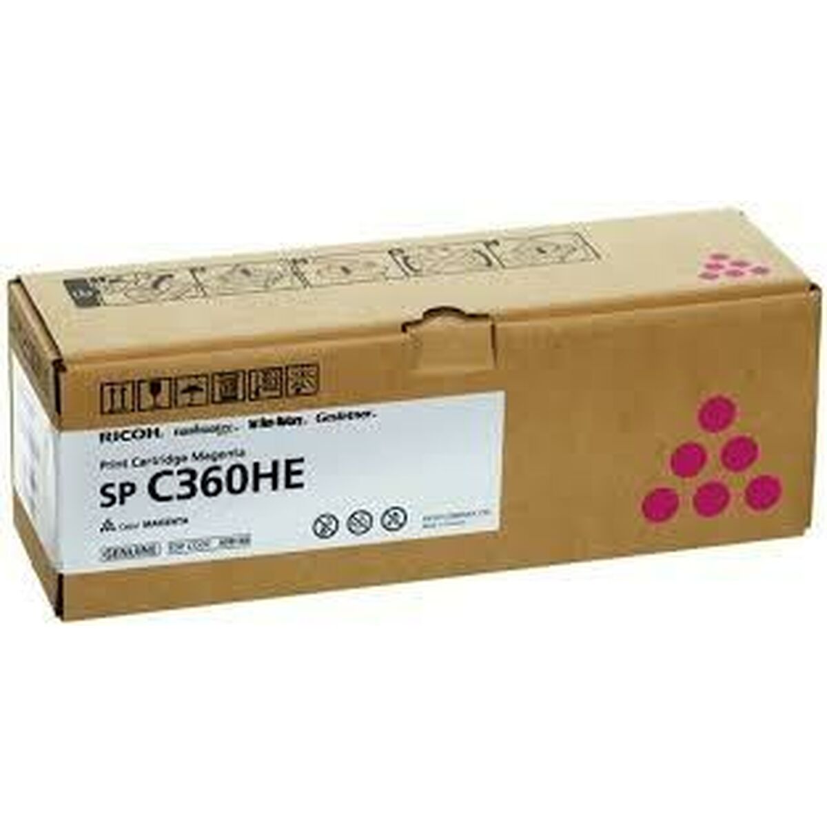 Ricoh 408186 Tonerkartusche Magenta 5.000 Seiten für Ricoh SP C360 - Bild 8