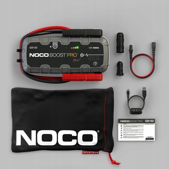 NOCO Boost Pro GB150 3000A UltraSafe Li-ion Jump Start