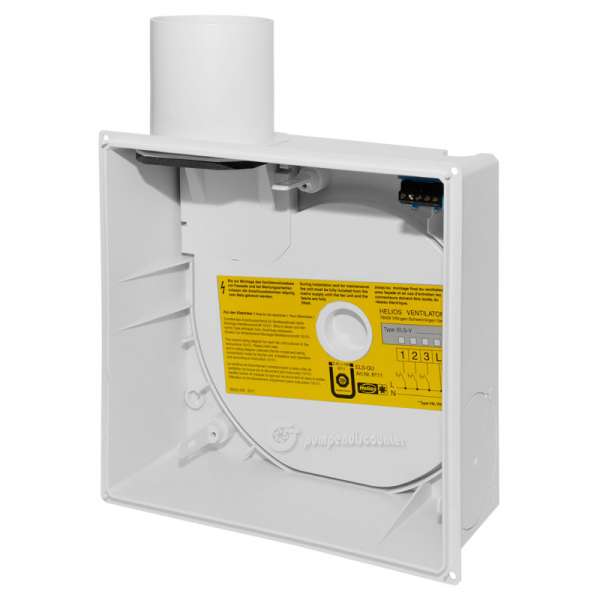 Helios Weiß Gehäuse Els-Gu 8111 Ohne Brandschutz, Unterputz