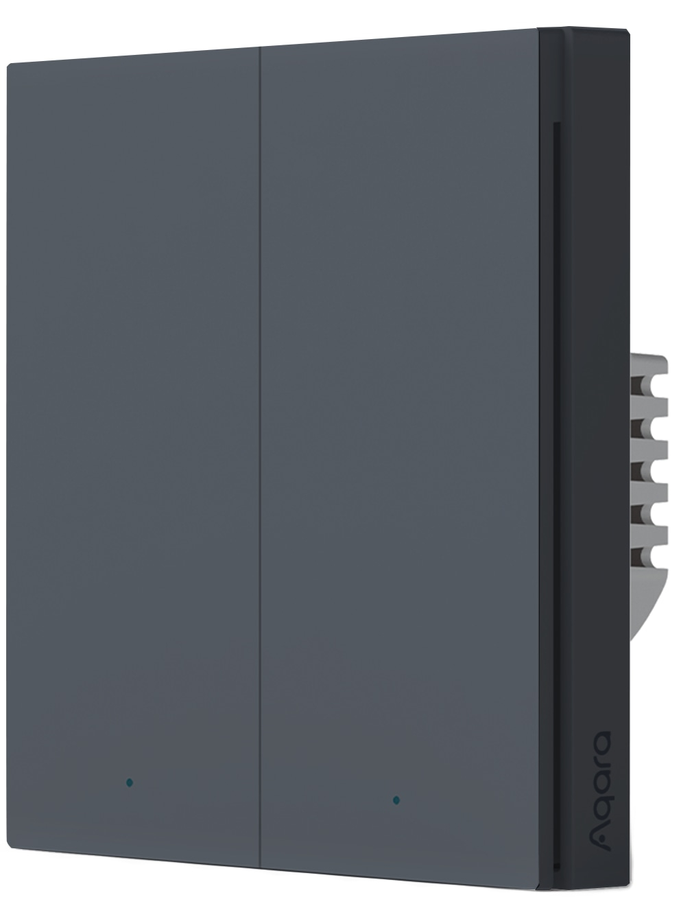 Aqua Grau Aqara Funk-Wandschalter Ws-Euk02-G Apple Homekit, Alexa, Google Home