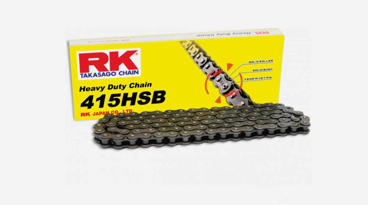 Rk Antriebskette 415hsb-120 Mit Clip (cl) Inklusive, Standardfarbe (kapazität, Bis Zu 110 Ccm) (18, 3 Kn)