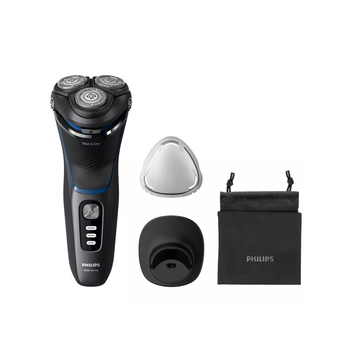 Philips Serie 3000 S3344/13 Elektrischer Rasierer Nass und Trocken Rotationsrasierer - Bild 6
