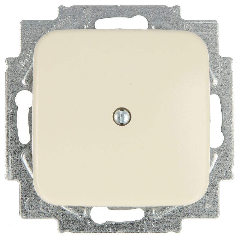 Busch-jaeger 2538-212 Blindabdeckung, Cremewei , Duro 2000 Si 1715-0-0218