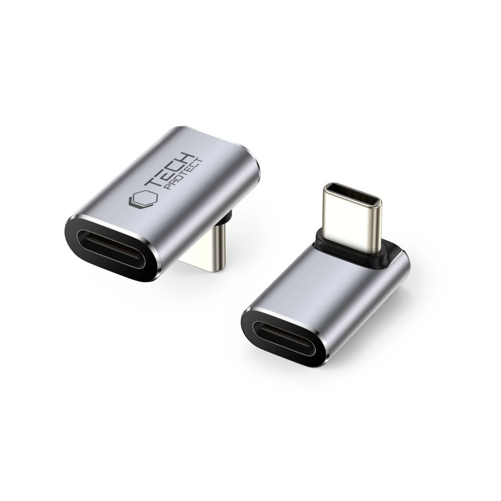 Oem Tech-Protect Ultraboost Aa02 Usb-C-Winkeladapter – Grau