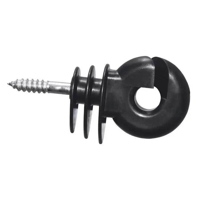 Kerbl Schwarz Isolatoren Für Ringförmige Hochenergie-Elektrozäune Big (X210) - Image 2