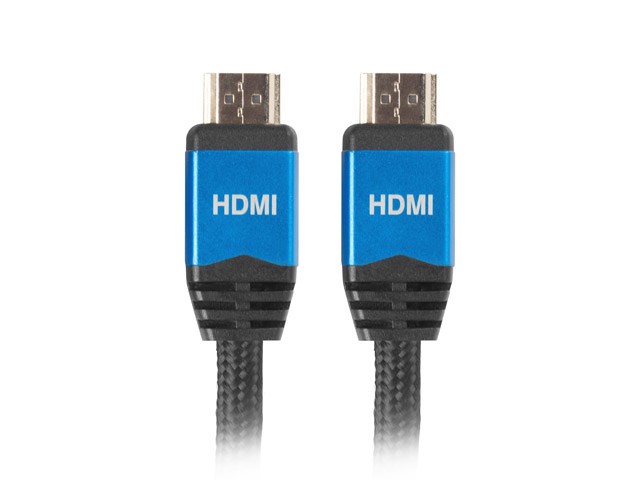 Lanberg CA-HDMI-20CU-0018-BL HDMI-Kabel HDMI Typ A (Standard) (1.80 m), Videokabel, Schwarz - Bild 3