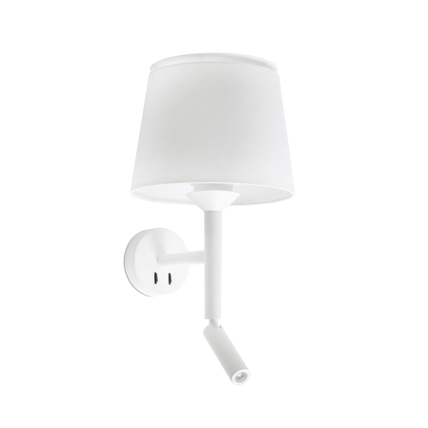 Faro Barcelona Weiß Savoy, Applique Mit Led