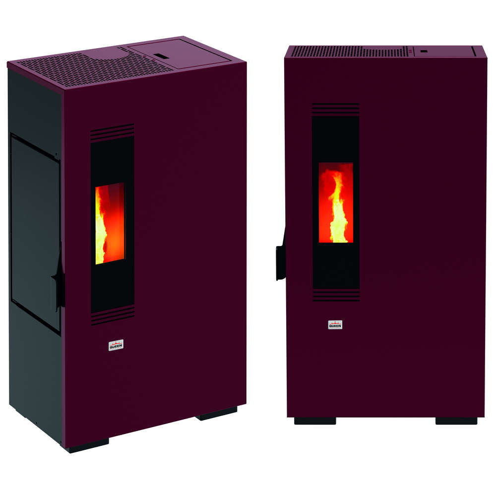 Stufe Pellet Queen Slim 5 Bordeaux