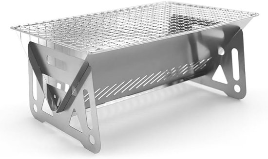 Fornello Da Campeggio, Fornello Da Zaino, Mini Barbecue A Carbone, Stufa A Legna In Acciaio Inox, Braciere Da Tavolo Per Campeggio, Picnic, Barbecue, Escursioni, Cucina, Falò