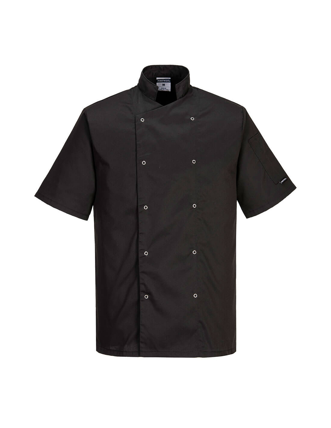 Portwest Unisex Chef's Cumbria Kochjacke S/S - Image 2