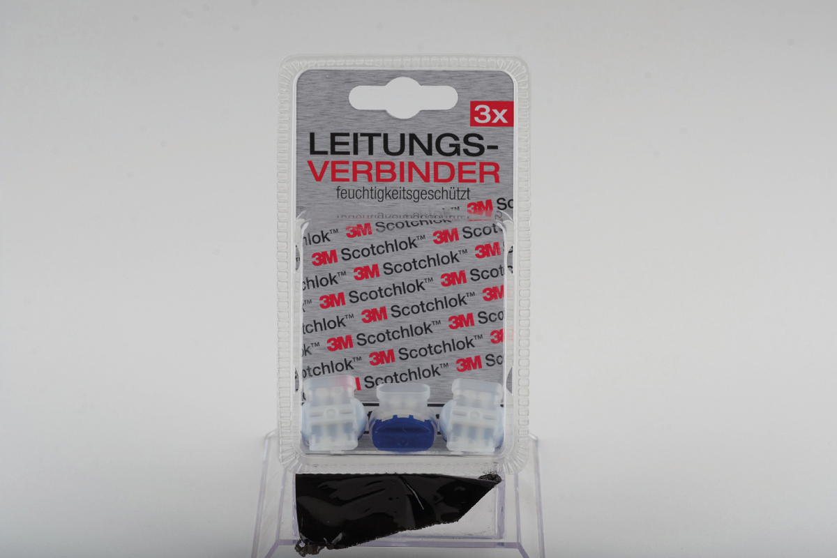 Ratioparts Mähroboter Leitungsverbinder 3m Scotchlok 3 Stück Leitungsverbinder