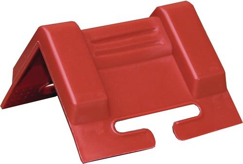 Nordwest Handel Ag Tecwerk Kantenschutzwinkel Schenkel-L.95x95mm Rot M.schlitz 10 St./Set Tecwerk 4015448948728