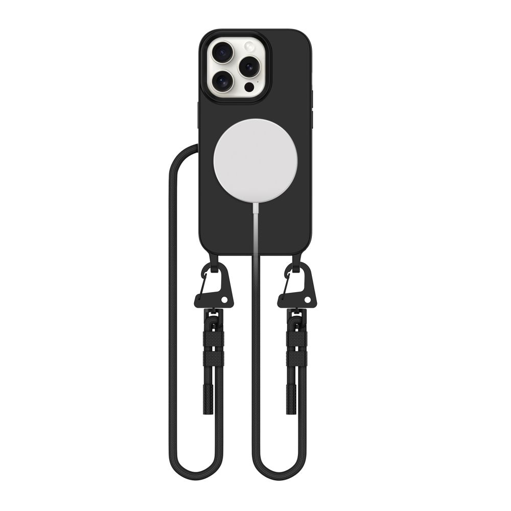 Joom Tech-Protect Schwarz Magnecklace Magsafe iPhone 14 Pro - Bild 2
