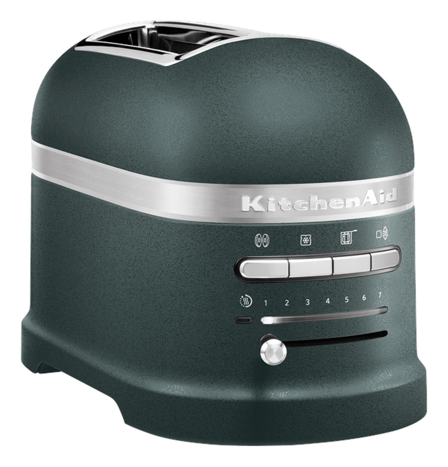 Kitchenaid Pebbled Palm Toaster "5Kmt2204epp " 2 Kurze Schlitze Für 2 Scheiben 1250 W Mit Sandwichzange von Baur - Bild 4